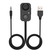 Wireless Car Adapter Car Receiver Bluetooth-Compatible 5.0 Audio 3.5mm MP3 Player for Hands-Free Car Amplifier Speaker Headphone