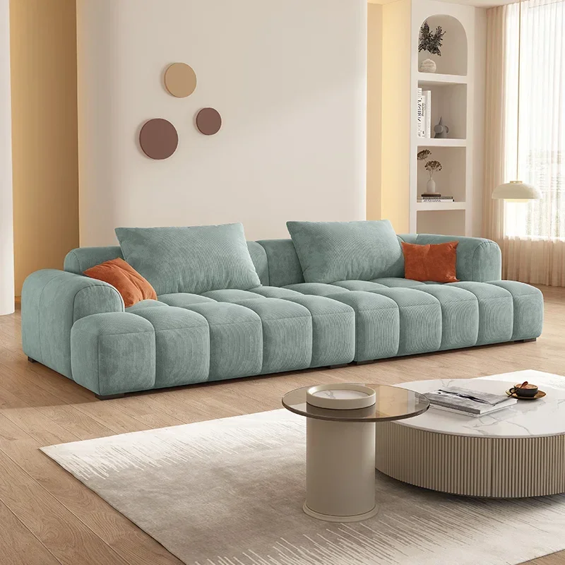 Europe Living Room Sofa Lounge Minimalist Fabric Apartment Interior Sofa Elegant Modern Sofa Sala De Estar Luxury Furniture