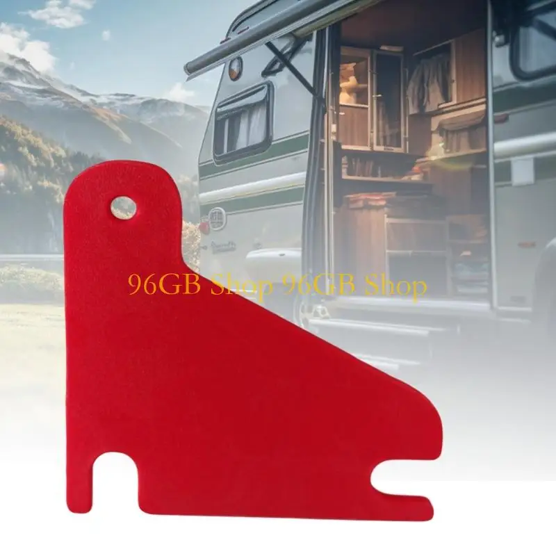 96GB Red Colored Recreational Vehicle Door Lock For Easy Identification At Night