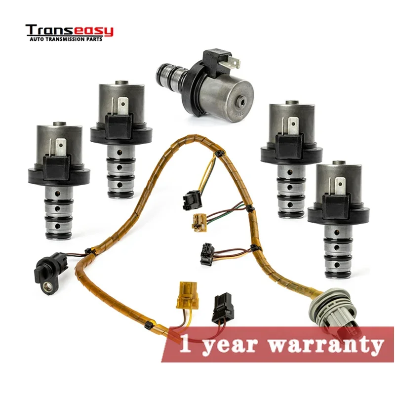 

F4A41 F4A42 Transmission Solenoid Kit With Harness Repair Kit Fits For Mitsubishi Hyundai Kia