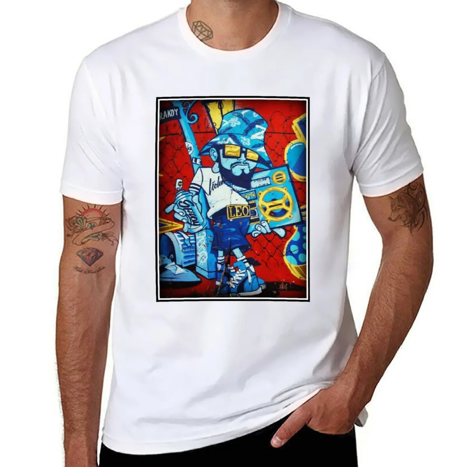 

Old School Graffiti 80's Style B-Boy T-Shirt t shirts for man cotton soft t shirt personalised T-Shirt