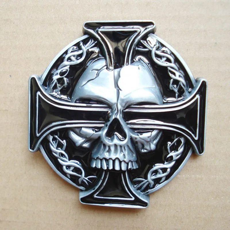 New Style High quality Square Clear Red Cross Belt Buckle With Metal Fashion Men Women Belt Head Jewelry Fit 4cm Wideth Belt