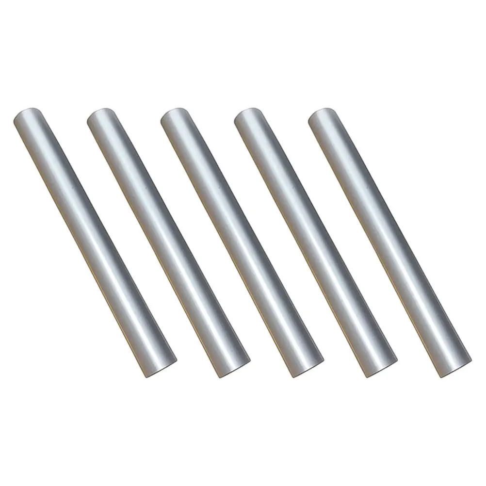 

5Pcs Metal Nail Pen Caps Protective Manicure Brush Covers Light-Proof Zinc Alloy Pen Topper Accessories Nail Brush Cover