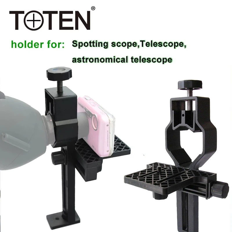 Metal Multipurpose Photography Mount Adapter Support For 28mm-43mm Eyepiece Spotting Scope Telescope Microscop Connect Camera