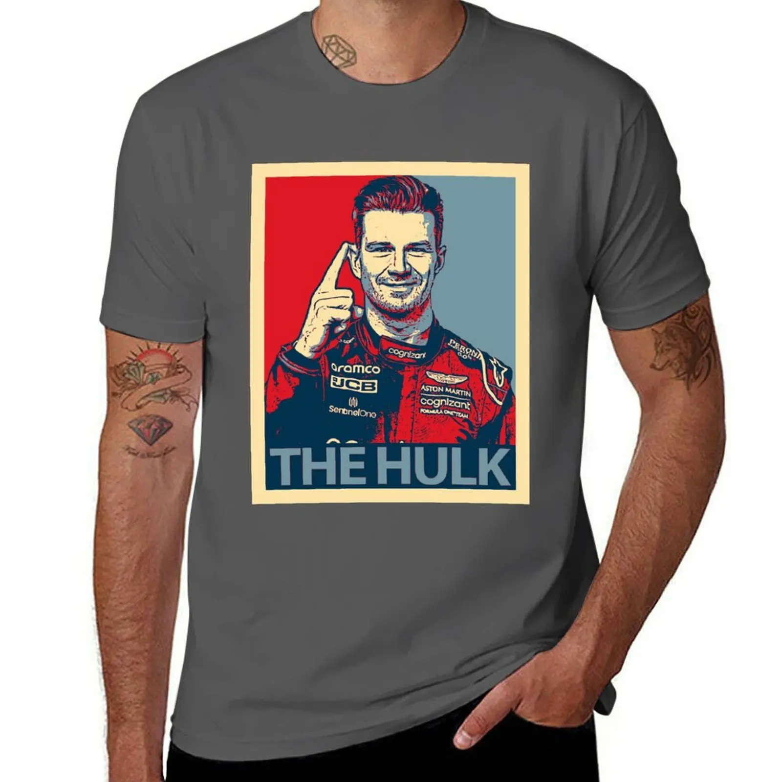 

Футболка nico hulkenberg the hulk, футболки с аниме для мужчин, футболки с принтом для мужчин, футболка