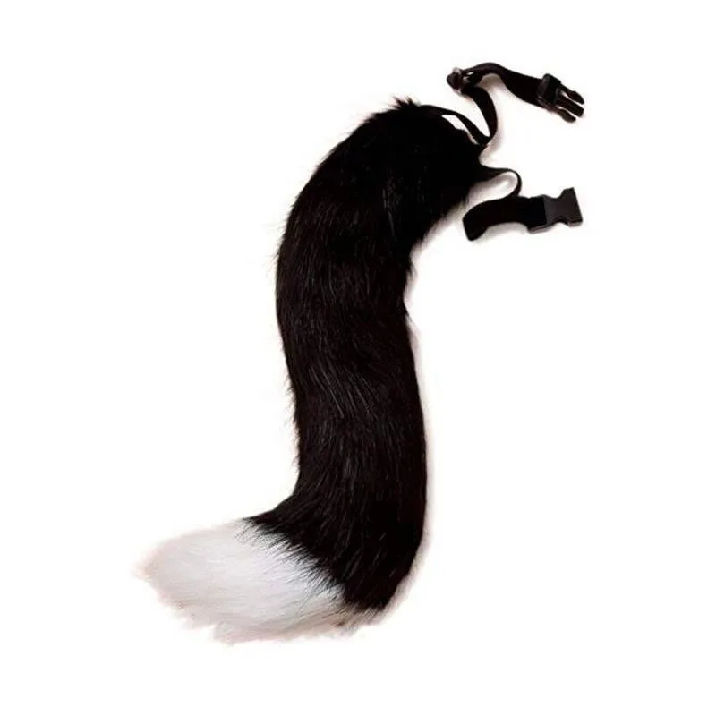 Handmade Long-haired Beast Tail Comic-Con COS Performance Props Maid Cat Lady Simulation Fox Tail Accessories