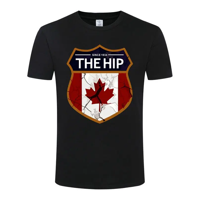 The HIP Tragically Leaves Canada Since 1984 Short Sleeved Slim T Shirts Male Wear Tops Women Tees T-Shirt Men TShirt XS-XXXL