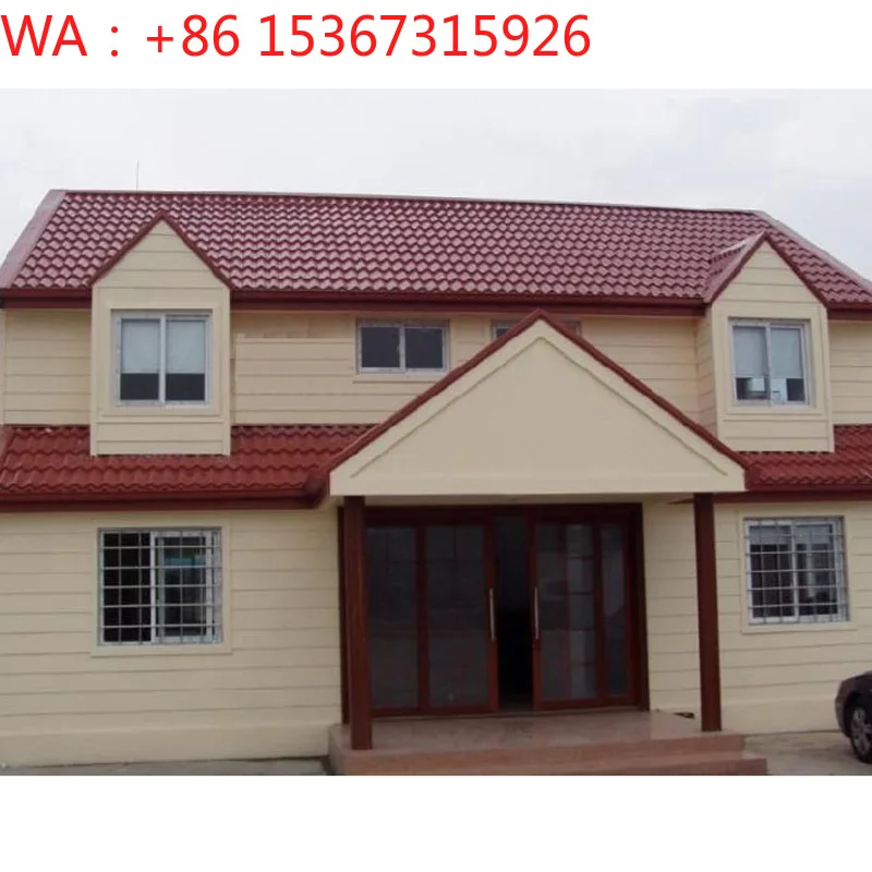 Modern Design Light Steel Structure Prefabricated Villa Fast Installation Residential Building
