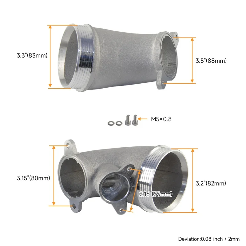 

Aluminum Pipe+High-Flow Performance Intake BMW S58 Engine M2 G87 2023+ M3 CS G80 2020+ M4 CSL G82 2020+