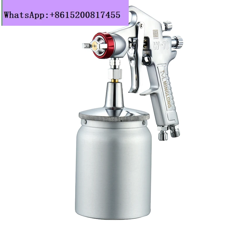 Minglong W-71/77 Upper and lower pot watering can spray gun Furniture Car paint gun