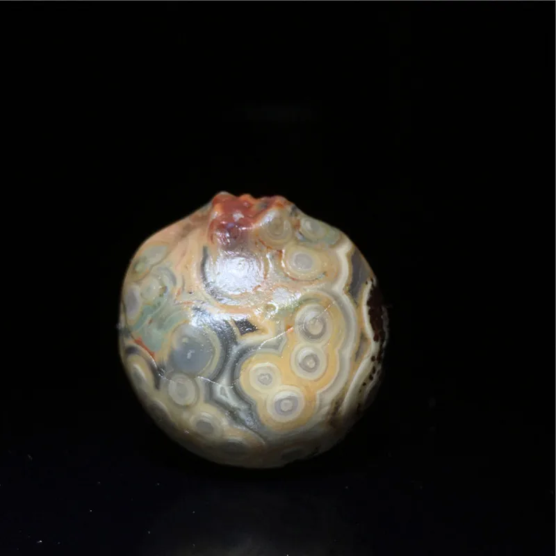 Beautiful Energy Stone Natural Alashan Gobi Agate Eye Stone  Rough Stone Boutique Mongolia Original Colors and Shape - view 2