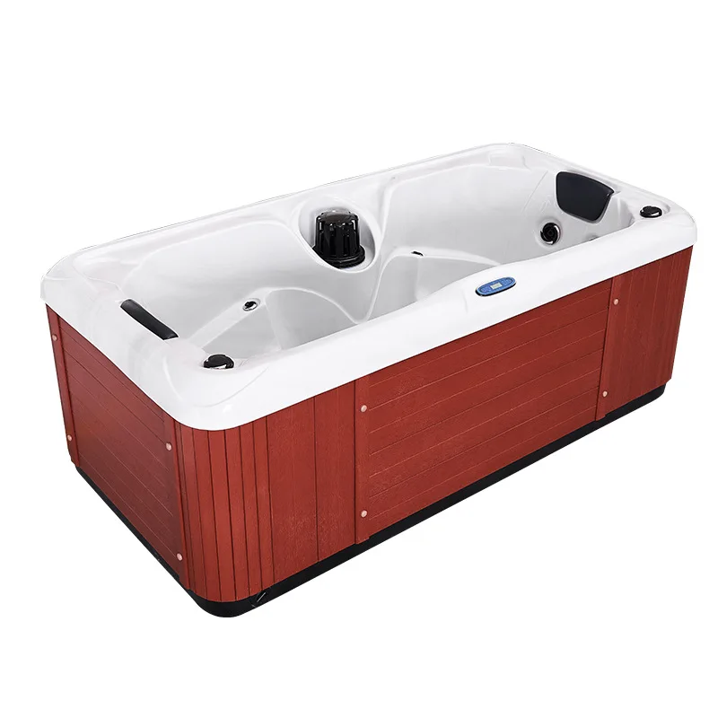 

New smart, constant temperature outdoor jacuzzi, surfing spa bubble pool processing