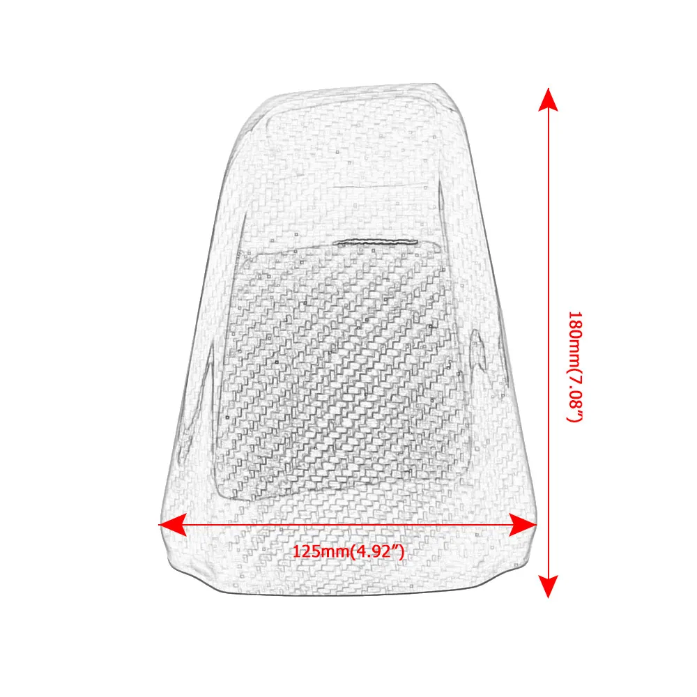 Motorcycle Accessory 1Pcs Front Fuel Tank Lid Cover Carbon Fiber Black Fit For Honda X-ADV 750 2017 2018 2019 2020