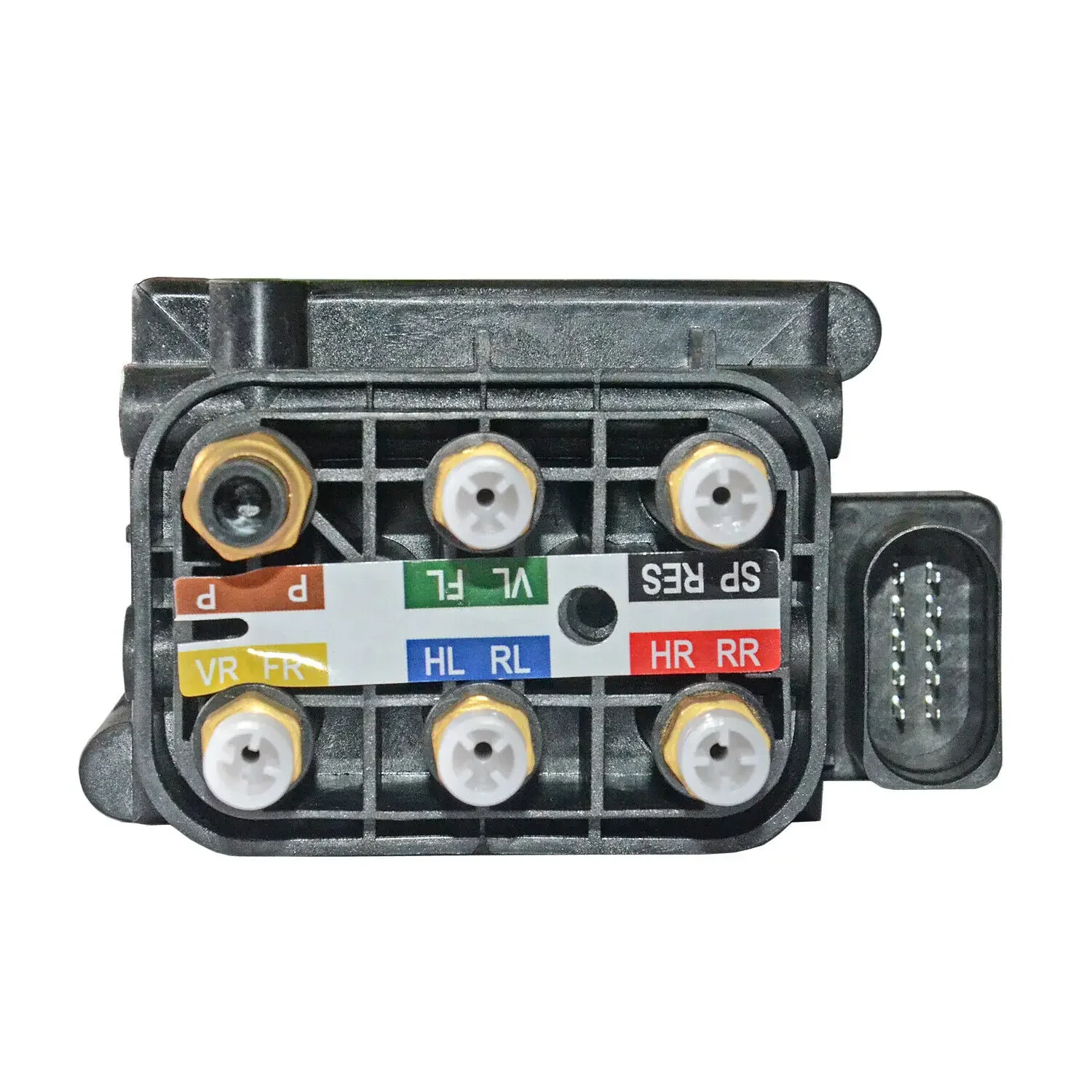 Air Suspension Pump Solenoid Compressor Valve Block Valve for Mercedes Benz W164 W251 W221 W166 W212 W222 2123200358 view 3