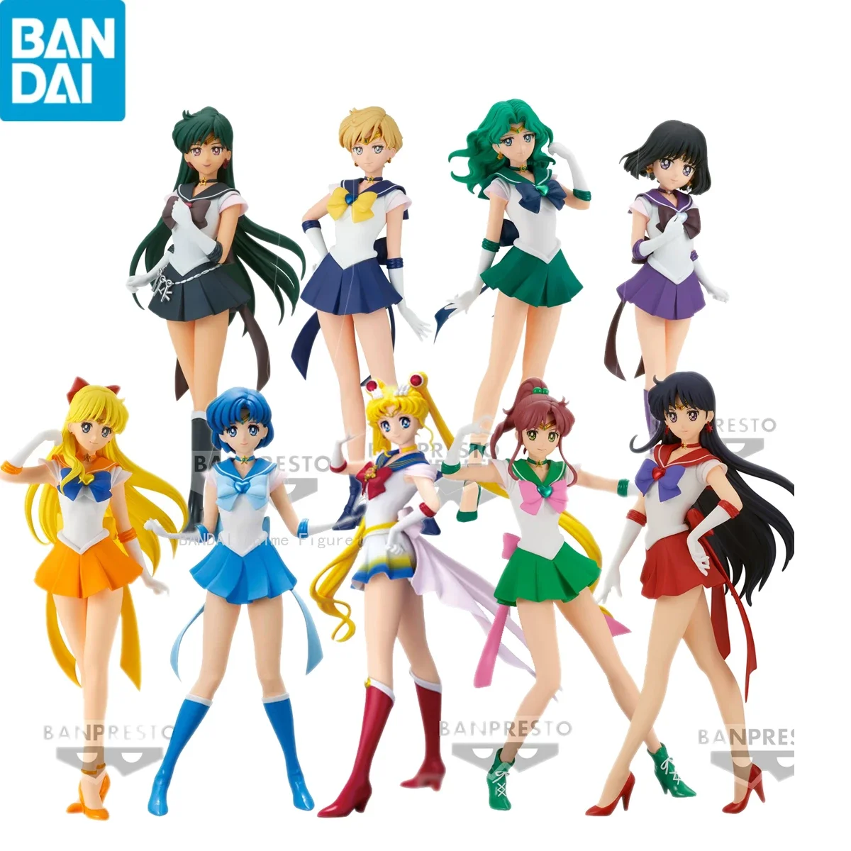 フィギュアセット GLITTER & GLAMOURS ESPRESTO In Stock Bandai Original Banpresto Glitter Glamours SUPER SAILOR
