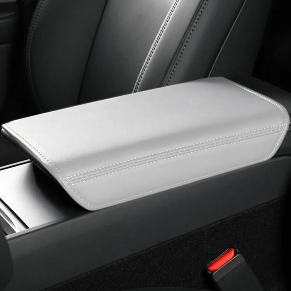 Center Console Armrest Cover for Tesla & Y 2025/2024/2023 Non-Slip Armrest Support Cushion for New/Old 3 Y Z3T0 - Image 4
