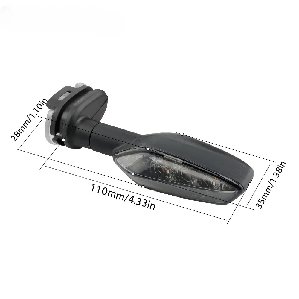 Motorcycle Turn Signal Indicator LED Light For KAWASAKI KLX150 D-TRACKER KLX250SF KLX300SM
