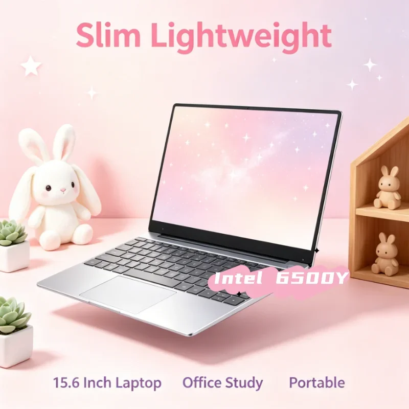 

Business PC Intel 6500Y Lightweight 15.6 Laptop 32GB RAM 2TB SSD Windows 11 Backlit Keyboard Fingerprint