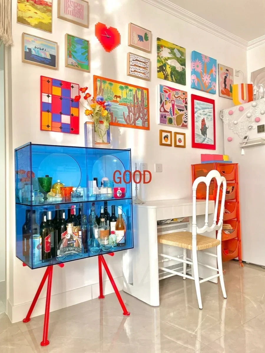 Moderner, einfacher Beistellschrank, Esszimmer-Beistellschrank, Vitrine