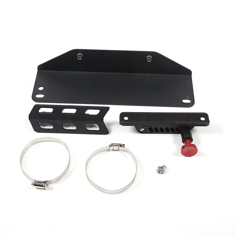 Aluminum Alloy Black For Ford Ranger 2015-2021 Car co-driver seat fire extinguisher bracket interior modification accessories view 6