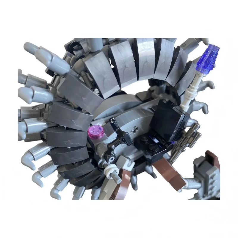 

General Grievous Wheel Bike MOC Building Blocks Sci-Fi Vehicle Model Assembly Bricks Kit Collection Gift