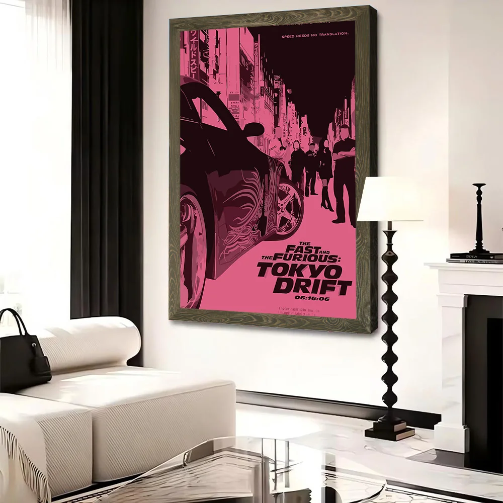 Fast and Furious: Tokyo Drift Movie Printed Canvas Wall Art Customizable Paintings Poster Perfect Gift for Personalized Painting - view 4