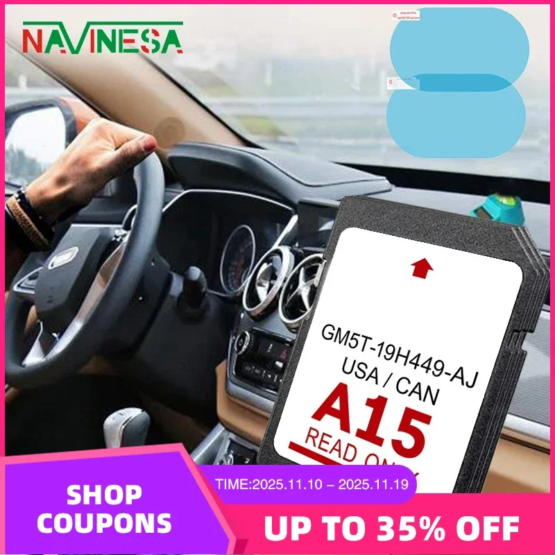 

North America Area Maps Car SD Navigation Card A15 cid GPS Navigation for Ford
