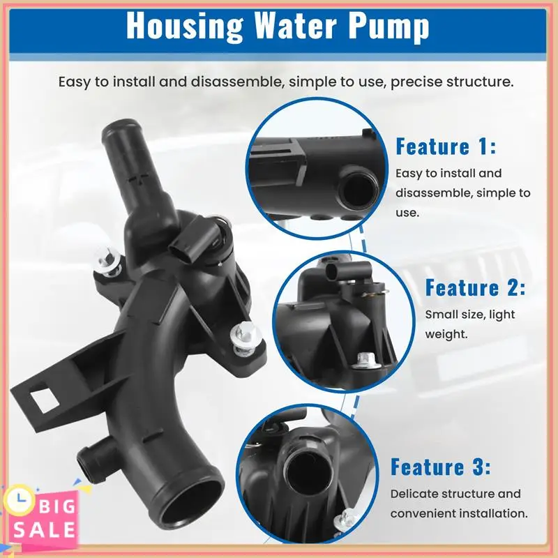 Better-Car Thermostat Housing Water Pump Outlet 25192985 For Opel Astra J Adam Corsa D /Meriva B A14xel A14xer