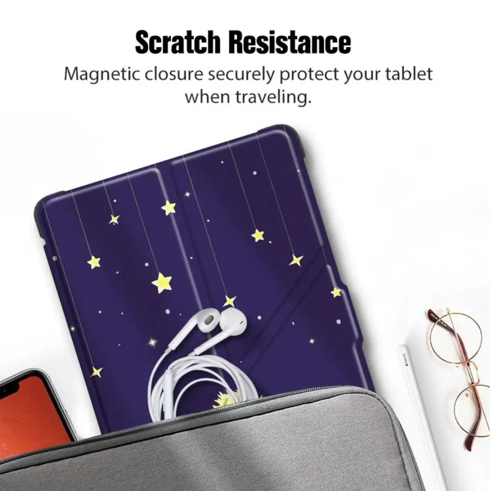 Auto Sleep/Wake 6 Inch E-Reader Case Anti-fall Airbag Back Cover Leather for PocketBook Touch Lux 5 4 HD 3 616 627 632