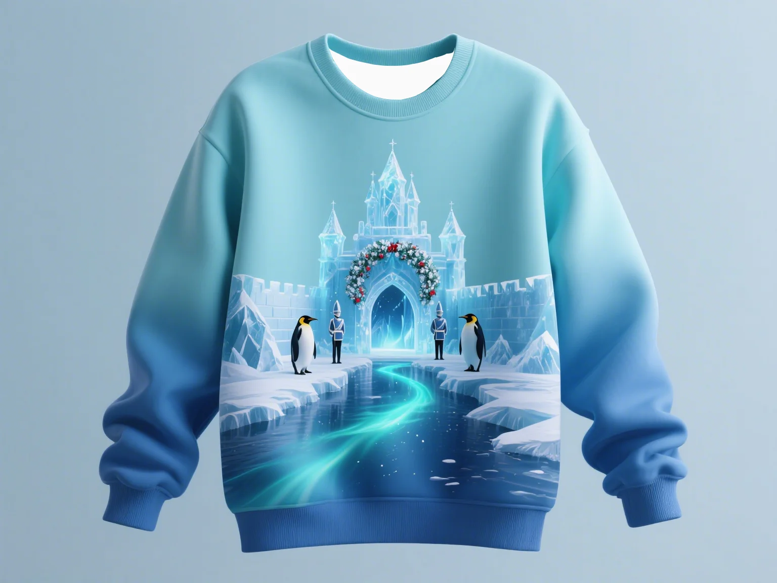 

Сезонный рождественский пуловер с круглым вырезом с 3D графикой, толстовка унисекс, праздничная зимняя одежда для мужчин и женщин