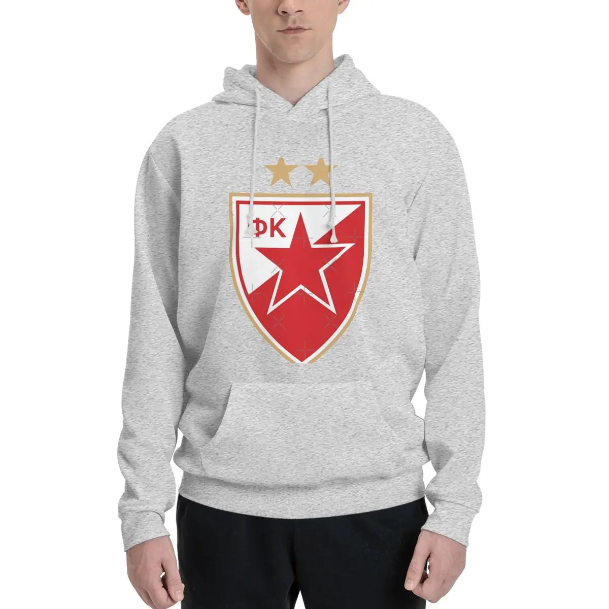 Red Star Belgrade Hoodies Anime Oversized Hoodie Hoodie Men Clothes For Men