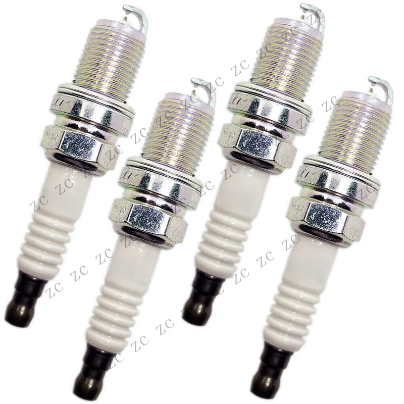 S+ For Honda CR-Z 1.5L L4 2012-2016 4PCS Iridium Spark Plug 12290-RB0-J11 DIFR6D13
