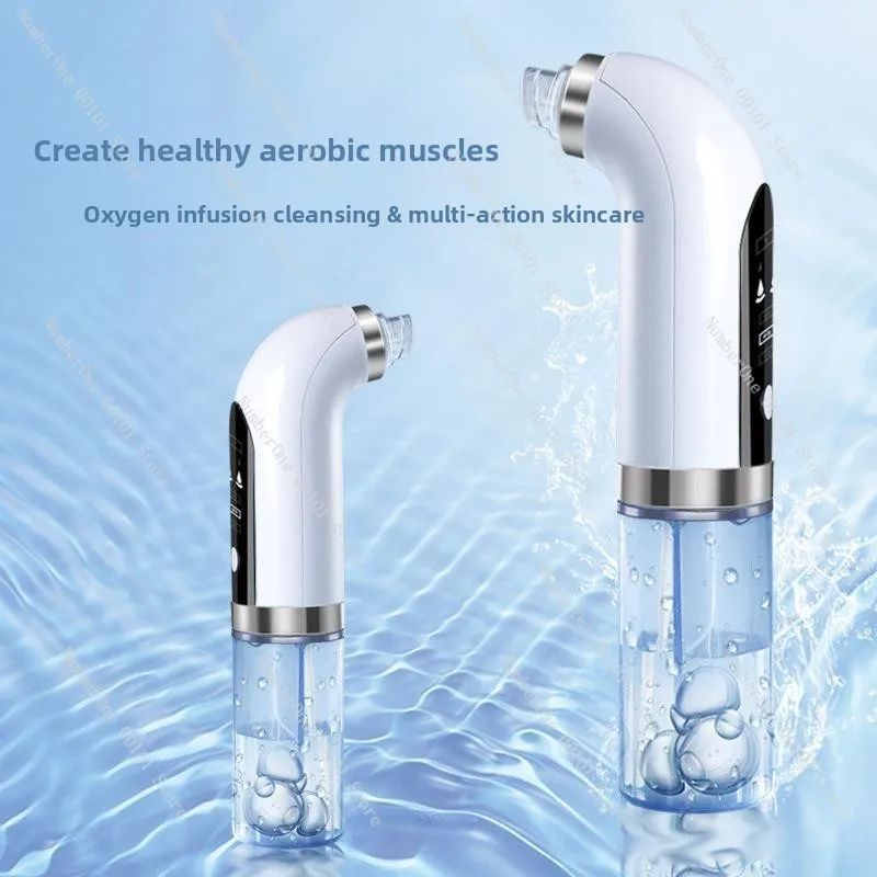 Household pore cleaning introducer, oxygen injection instrument electric blackhead removal