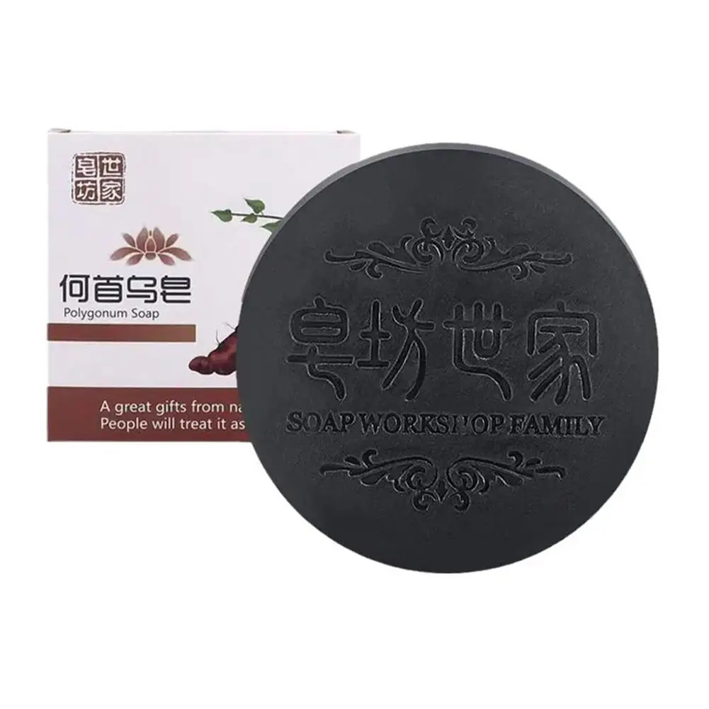 

Hair Soap 100g Natural Polygonum Soap Multiflorum Shampoo Fast Restores Natural Hair Color Nourish Prevents Hair Loss