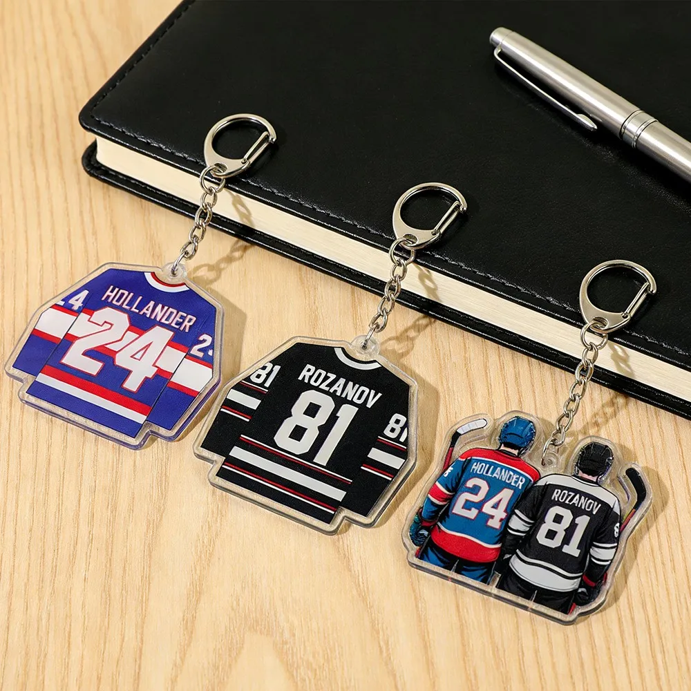 Anime Ultimate Showdown Acrylic Keychain Double-Sided Acrylic Backpack Pendant Student Gift Cartoon