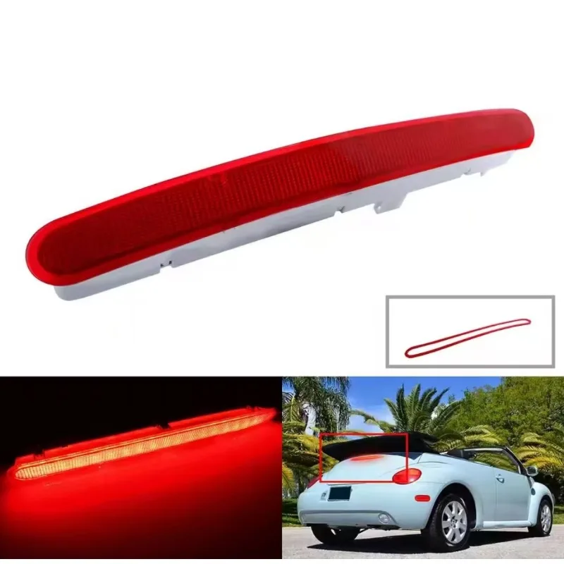 For VW New Beetle Third LED High Level Brake Stop Rear Light 1C0945097E 1998-10 view 3