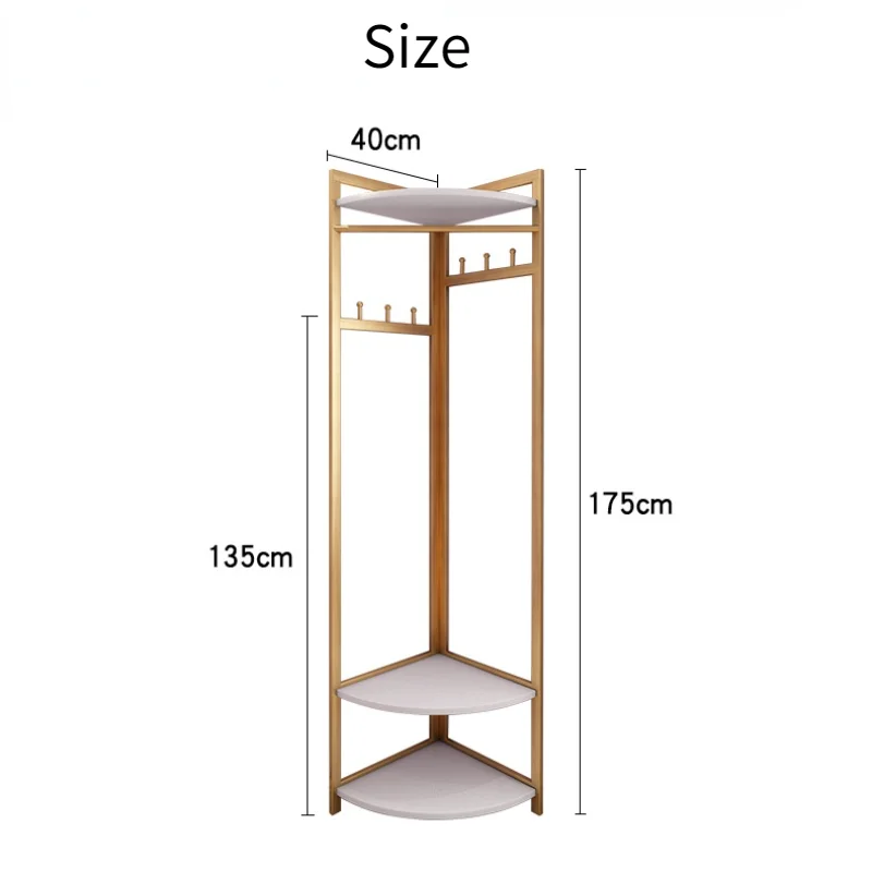 Fabryka bezpośredniego przechowywania drewnianej przegrody wieszak na kurtki stojąca półka narożnej metalowy wieszak wieszak na ubrania