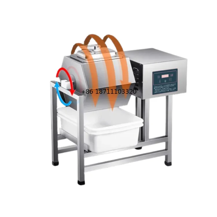 

salt beef meat massage tumbler vacuum meat tumbling machine for sale