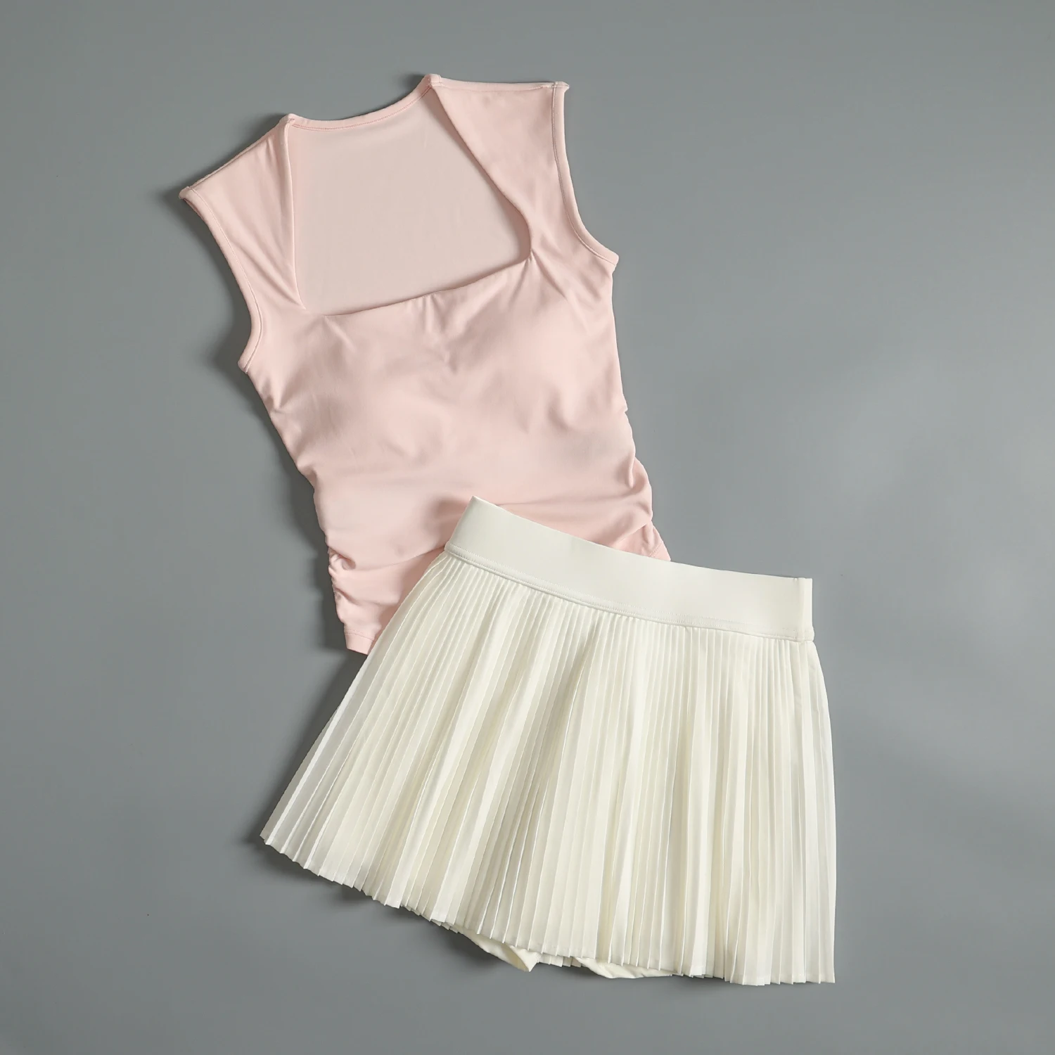 

Спортивный костюм для бадминтона для женщин, летний облегающий костюм для пилатеса и йоги, профессиональный жилет для бега, быстросохнущий фитнес-жилет