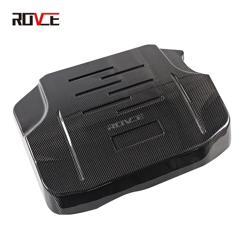 ROVCE Engine Cover Valve Chamber Cover Trim Plate For Land Rover Defender 2020 2021 2022 2023 Car Auto Parts Accessories