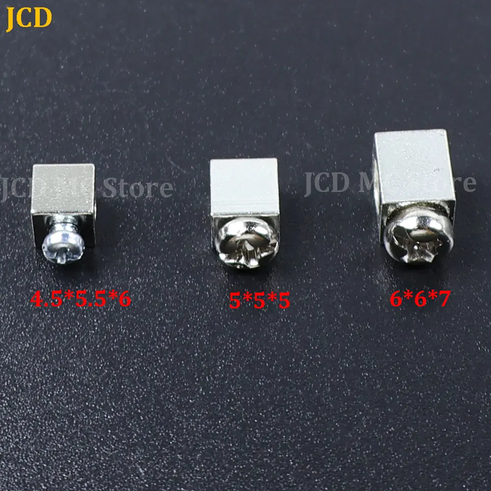 5-20PCS 15A 20A DC Terminals Through Hole High Current PCB Screw Copper Square Solder Board Drive Power Wire Terminal Connector