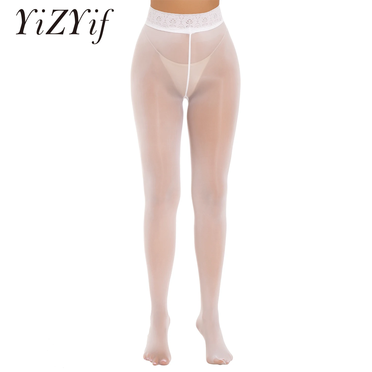 

Sexy Women Tights Stockings Oil Shiny Lingerie Elastic Hot Glossy Smooth Bling Tights Clubwear Female Glossy Pantyhose Clothing