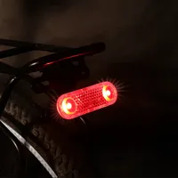 GACIRON W12B Bicycle Cargo Rack Light Smart Brake Warning Rear Shelf Universal Bike Frame Rechargeable Reflective Cycling Light