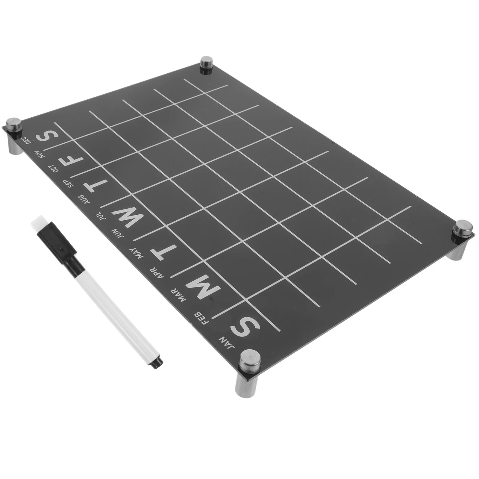 

Practical Acrylic Note Board Multifunctional Erasable Memo Board for Weekly Plan Message Party Wedding Home Office Display