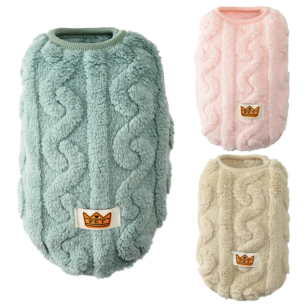 

Autumn Winter Pet Cat Clothes for Small Medium Cats Warm Fleece Kitten Vest Puppy Cat Jacket Coat Soft Cozy Pet Sphynx Costume