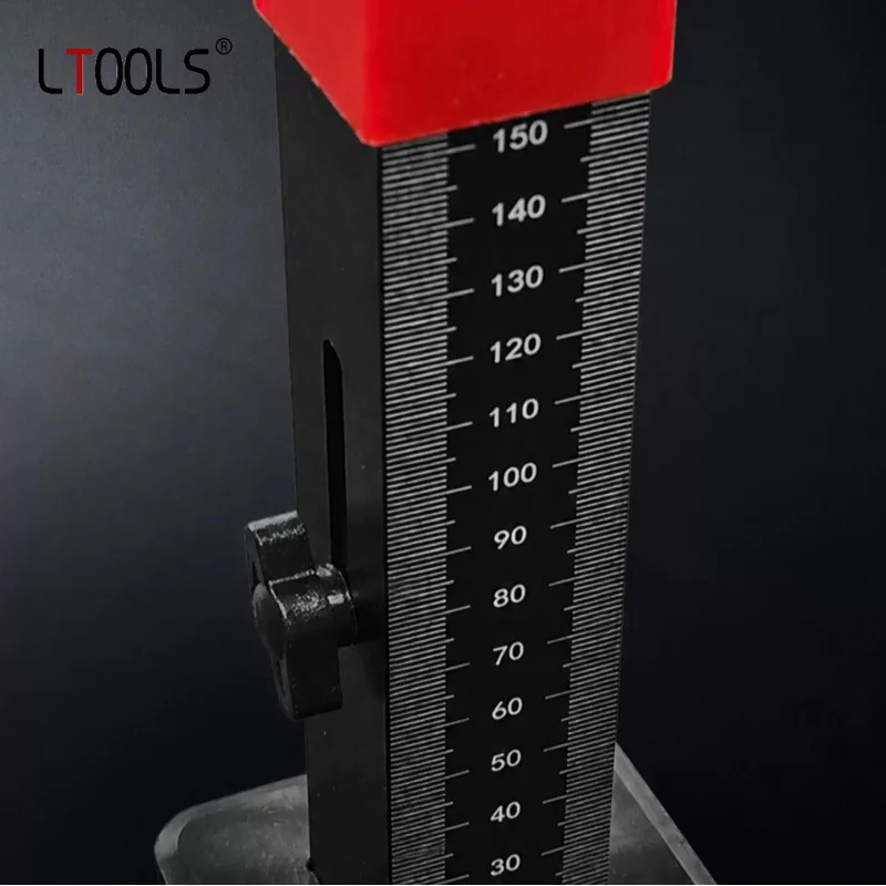 Professional Adjustable Tile Leveling Contour Marker Gauge Magnetic Base Aluminium Alloy Laser Scale Precise Floor Wall Tiling