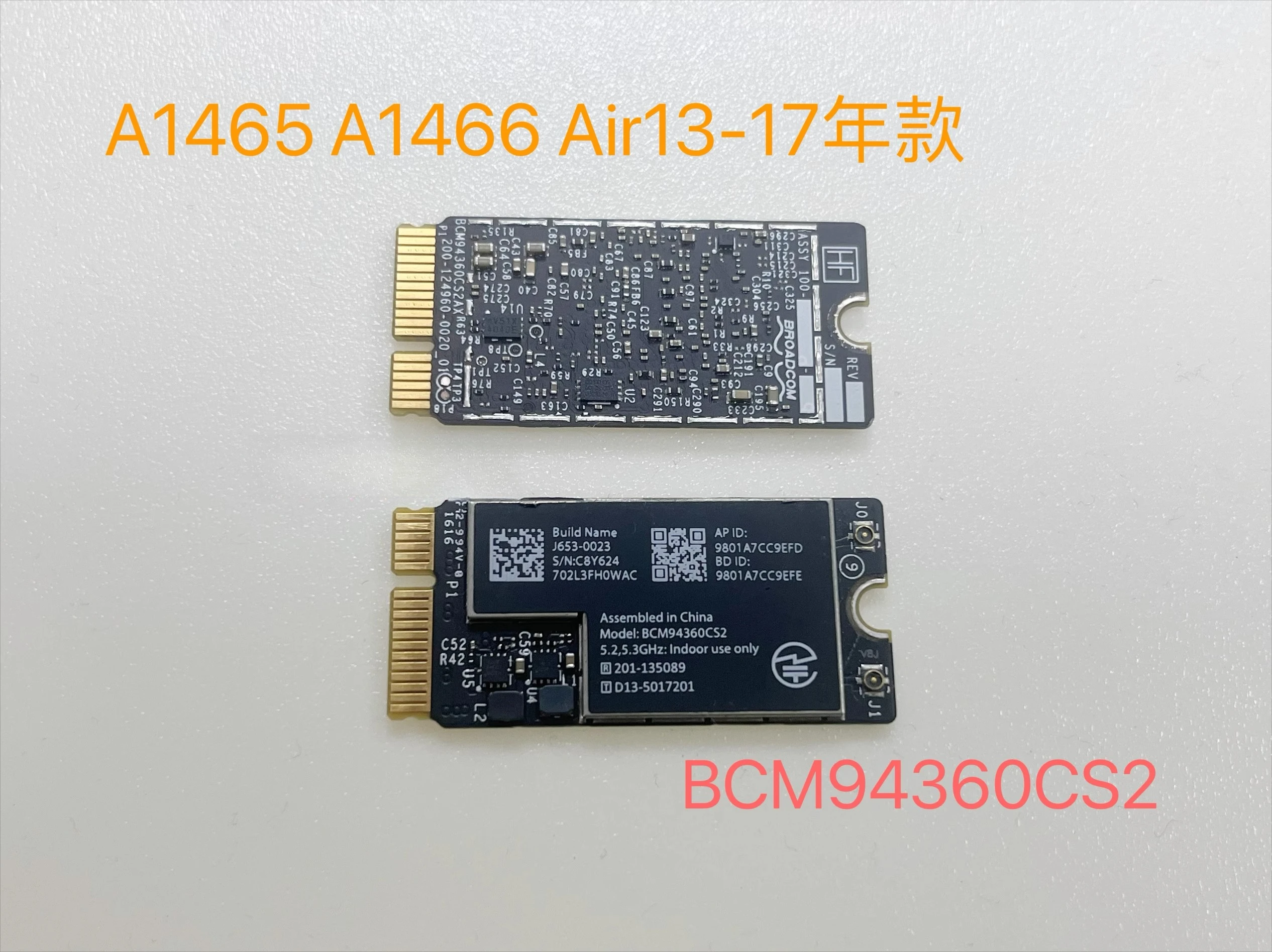 A1465 A1466 760 761 711 712 wireless network interface card bluetooth module BCM94360CS2