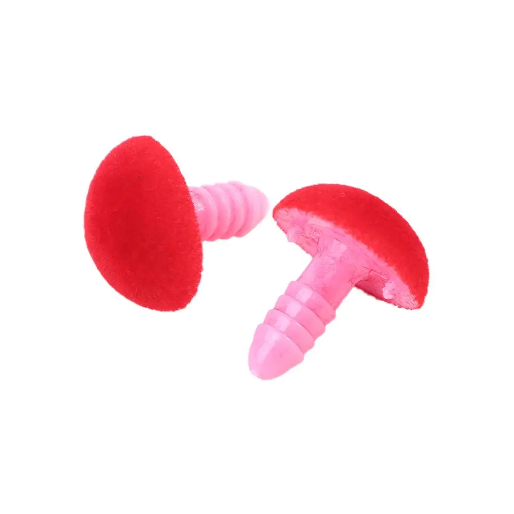 

Accessories Dolls Toys DIY Bear Toy 12*15mm Pink Red Black Brown Safety Nose Flocking Nose Triangle Noses Dolls Nose Bear Nose