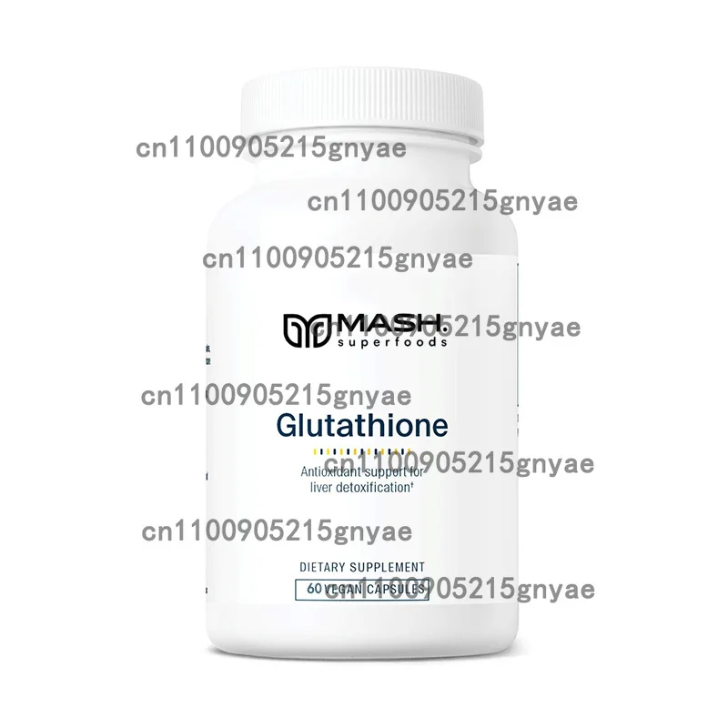 

Капсулы с протеинами глутатиона Активная уменьшенная форма Глутатионовый — антиоксидант, детокс и очищение, иммунитет, поддержка здоровья, глутатион