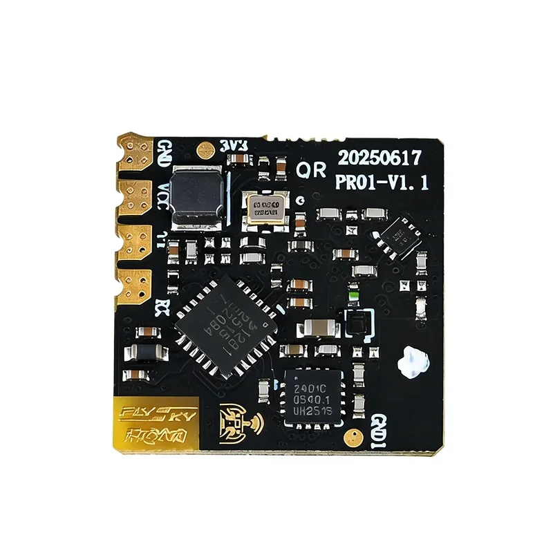 RoRusPR01 ExpressLRS RX FlySky Dual Onboard Ceramic Antenna High Sensitivity 16CH CRSF SBUS Output RC Model Receiver